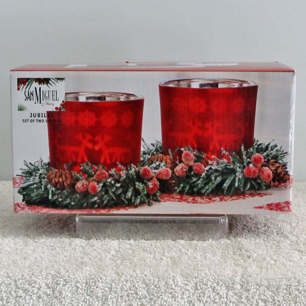 San Miguel Jubilee Set of Two Votives